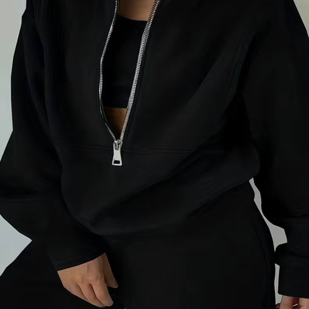 NWOT Women’s Casual Two Piece Set in black